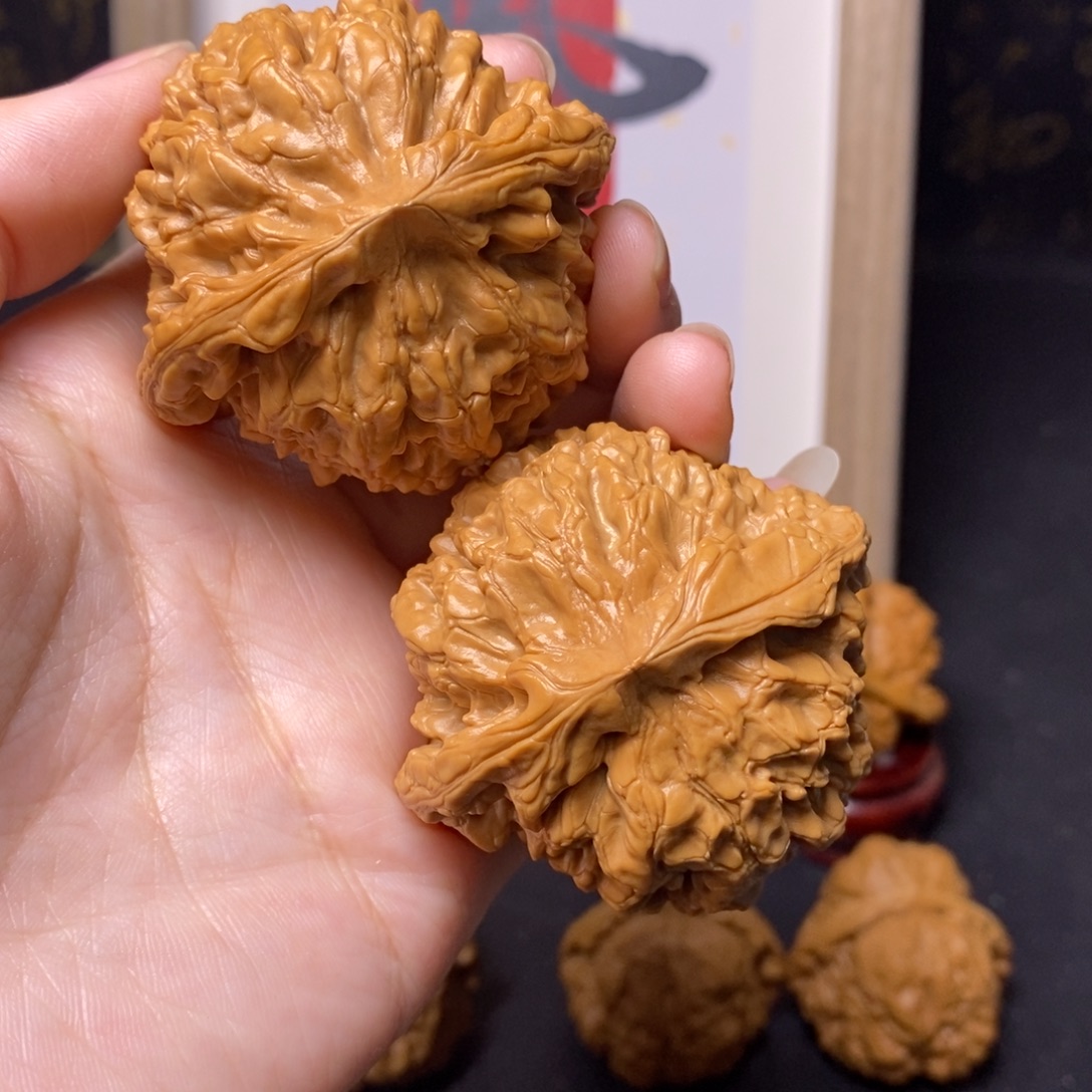 吊坠文玩核桃龙顶53