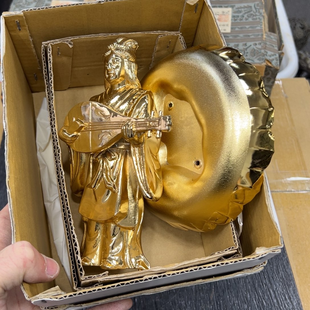 金属中古工艺品摆件