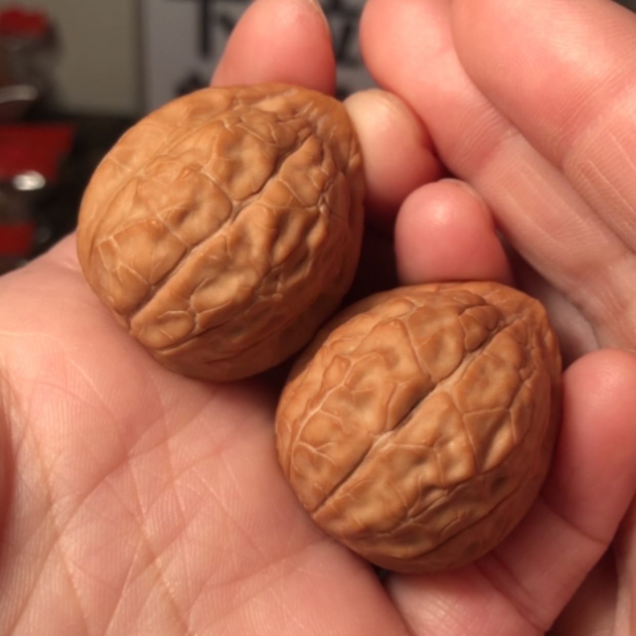 【闪购商品】文玩核桃把件龟甲纹31