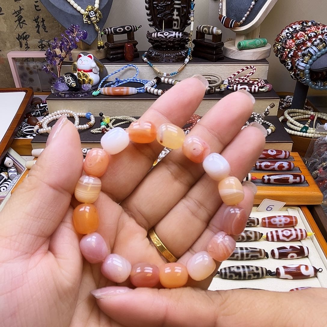 玛瑙/玉髓未镶嵌颈饰