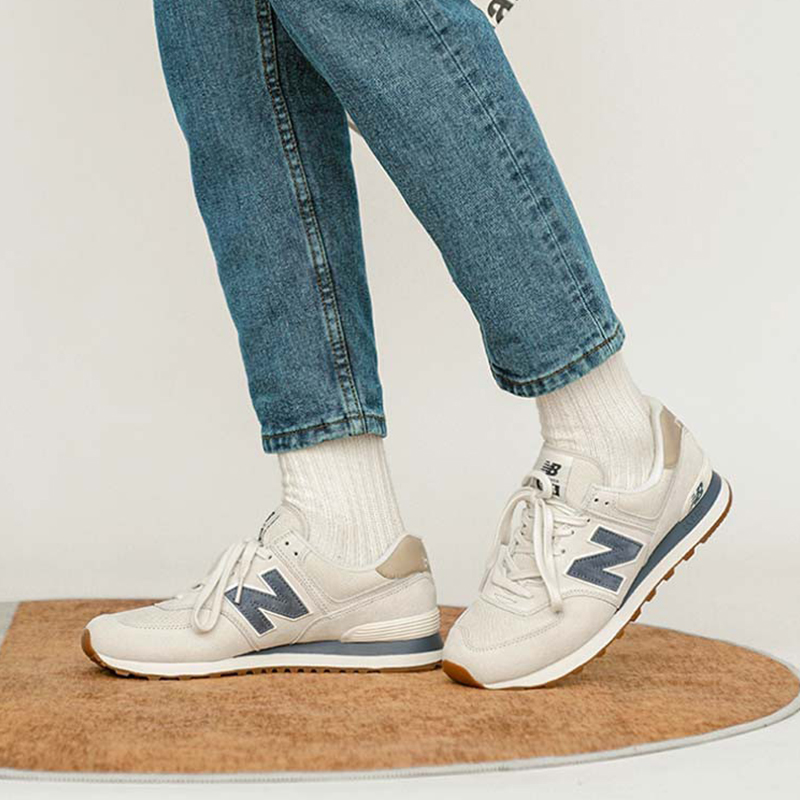 New Balance NB 574系列 耐磨跑步鞋 灰色 ML574LGI
