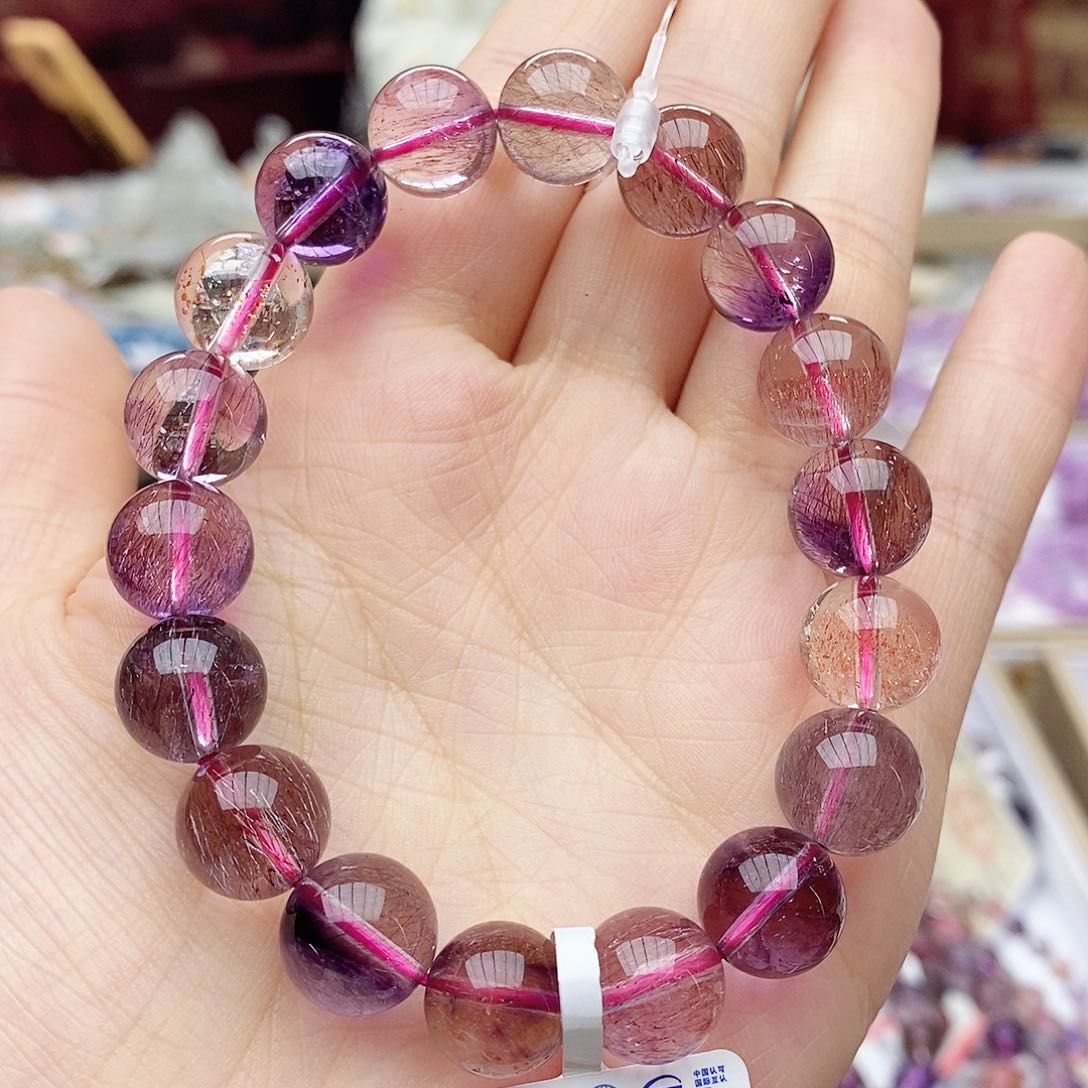 水晶手链未镶嵌B682 超七