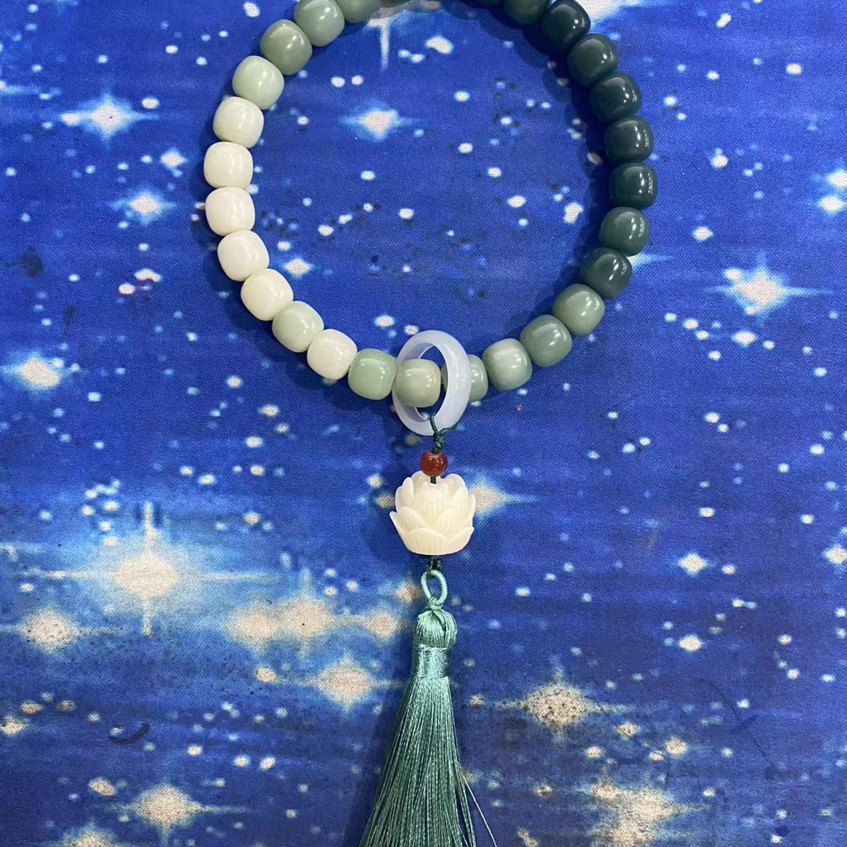 452号 渐变菩提手持1.1cm桶珠