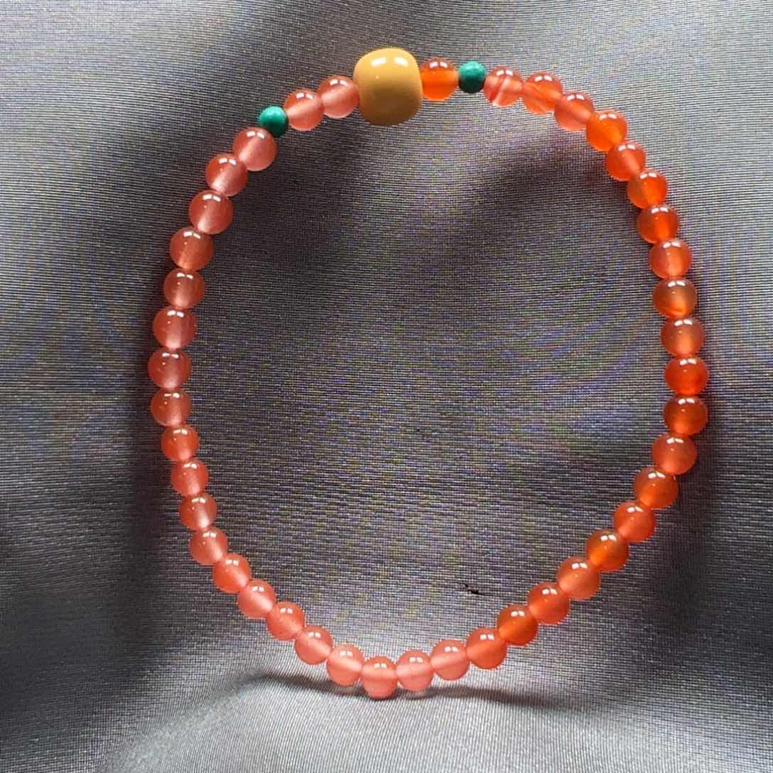 未镶嵌手串南红玛瑙