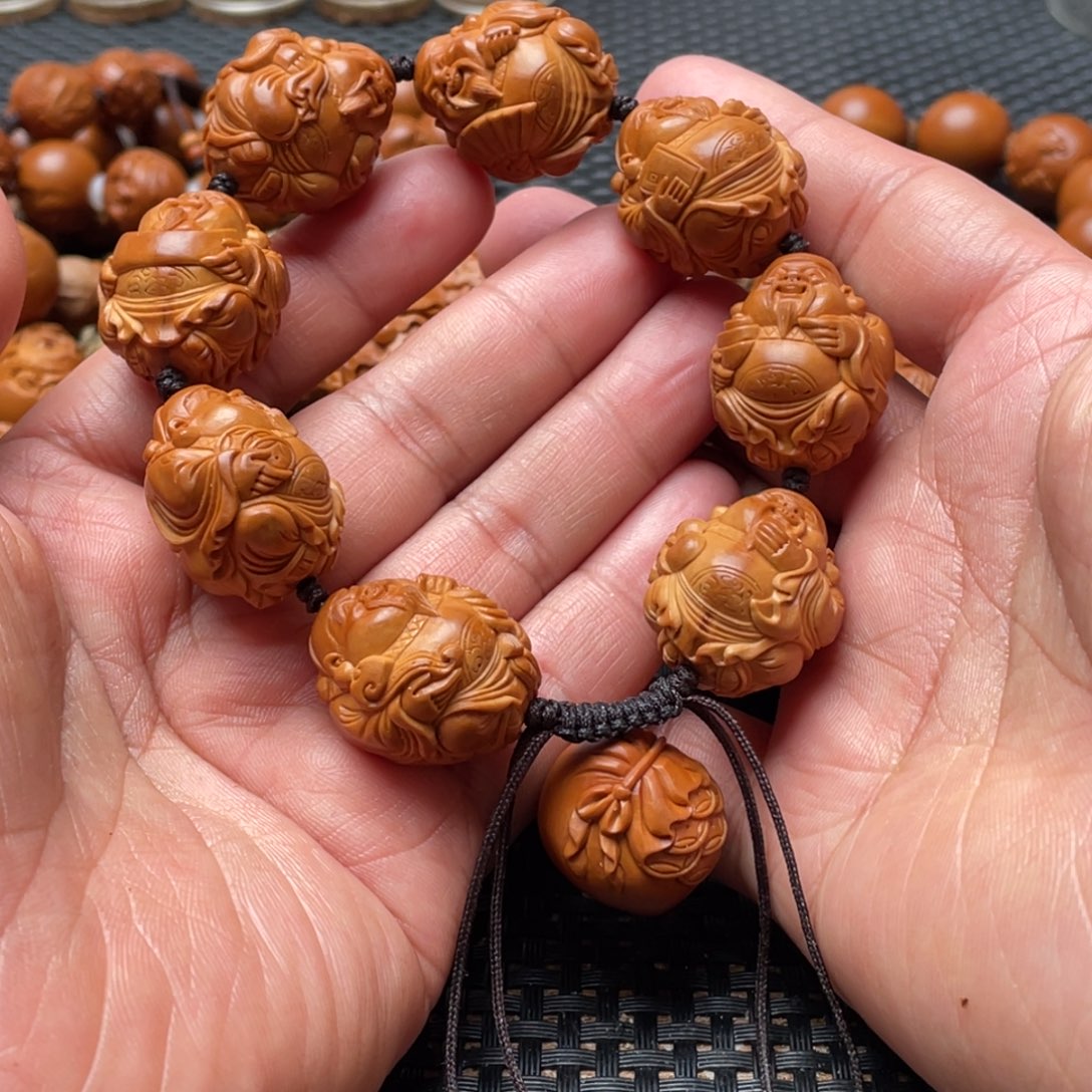 橄榄核手串/手链～***~财神