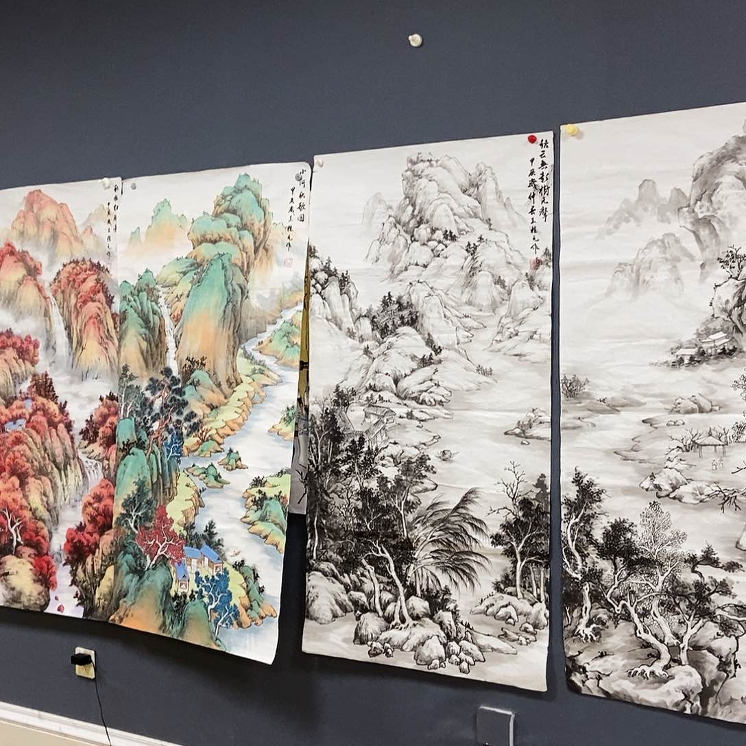 国画用****2手绘做平价替代70.140