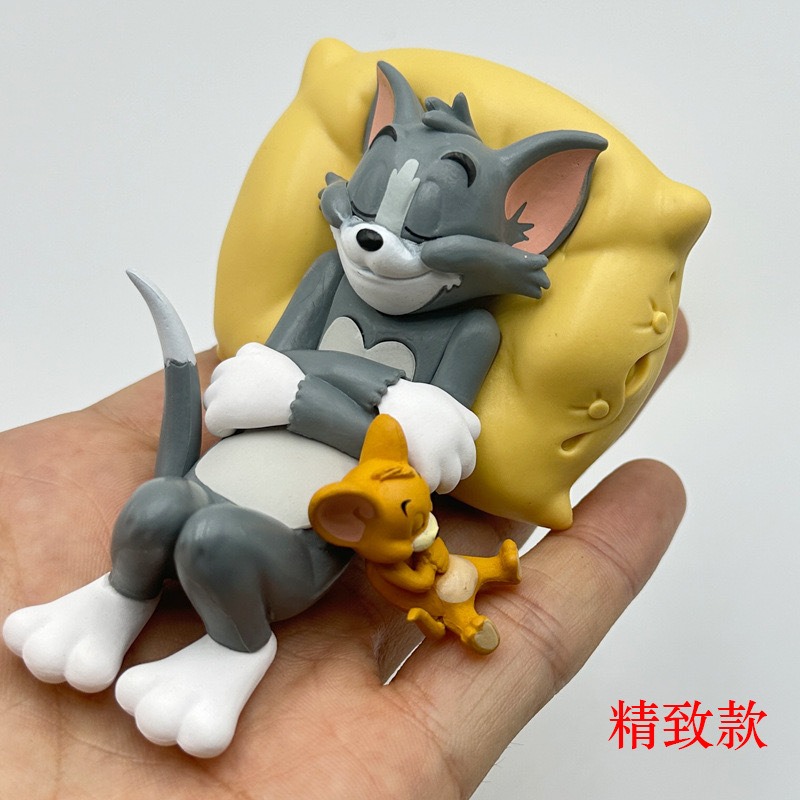 【童年玩伴】猫和老鼠车载摆件卡通车内可爱装饰品汤姆杰瑞桌面玩偶