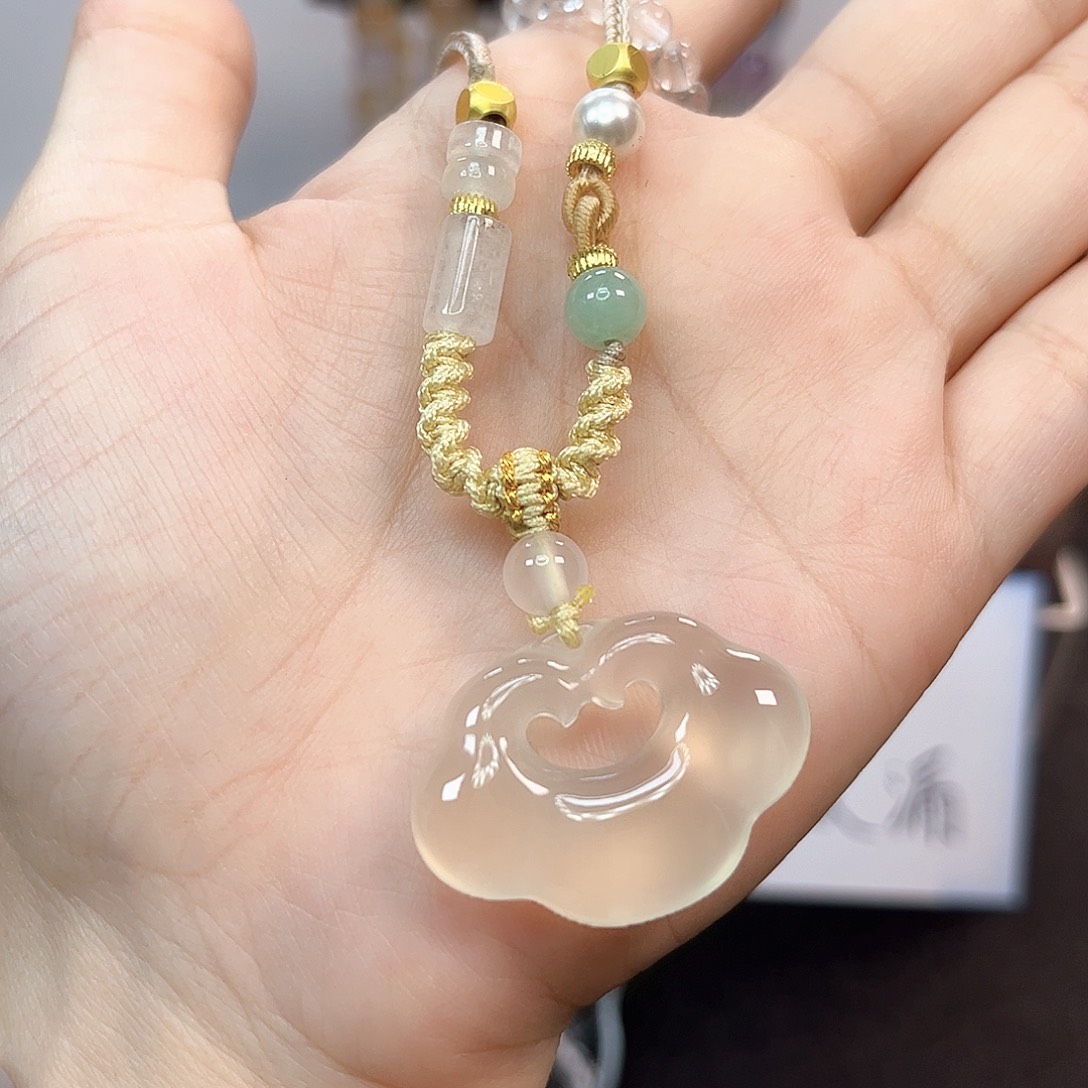 玛瑙/玉髓未镶嵌颈饰