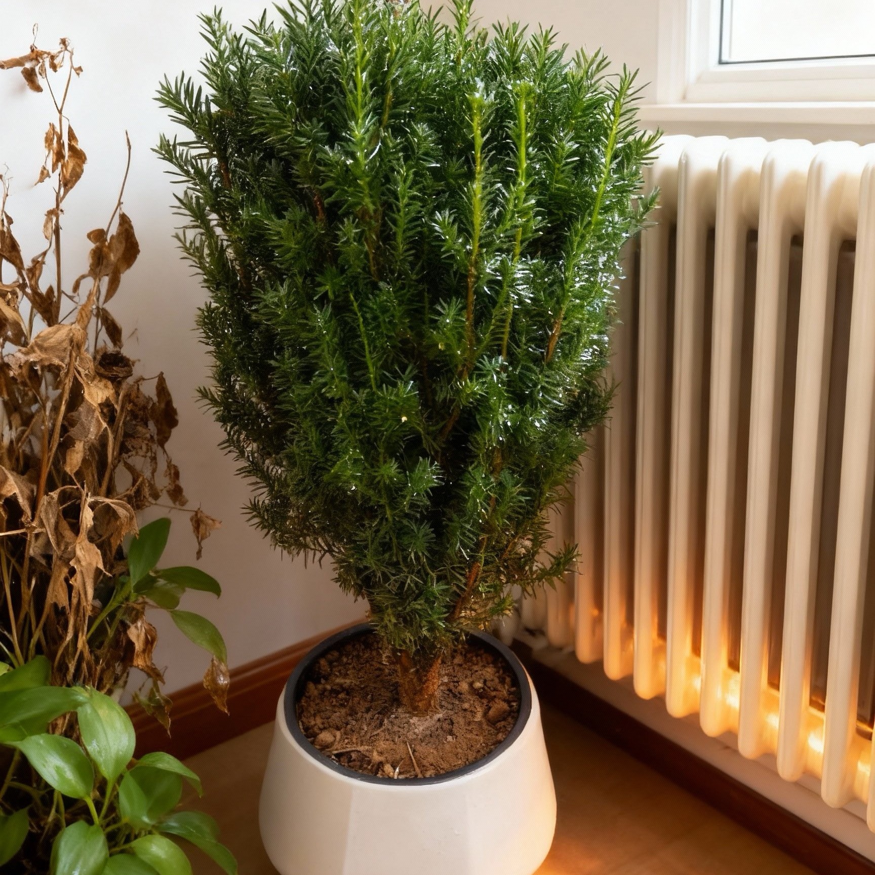 盆栽圣诞树四季常绿带香味耐寒好养室内阳台客厅绿植