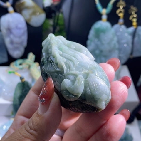【闪购商品】颈饰未镶嵌翡翠龙龟