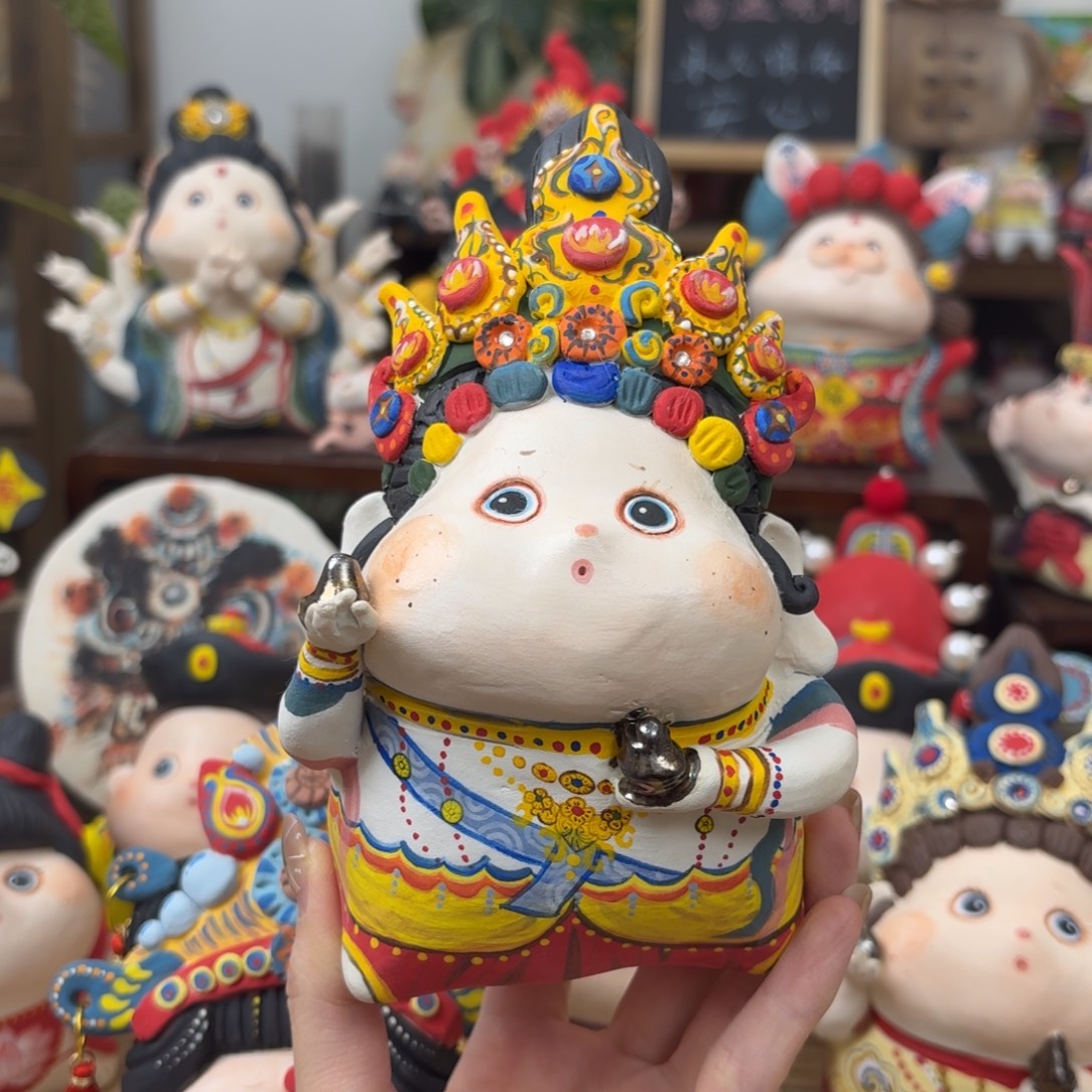 摆件手工陶艺摆件