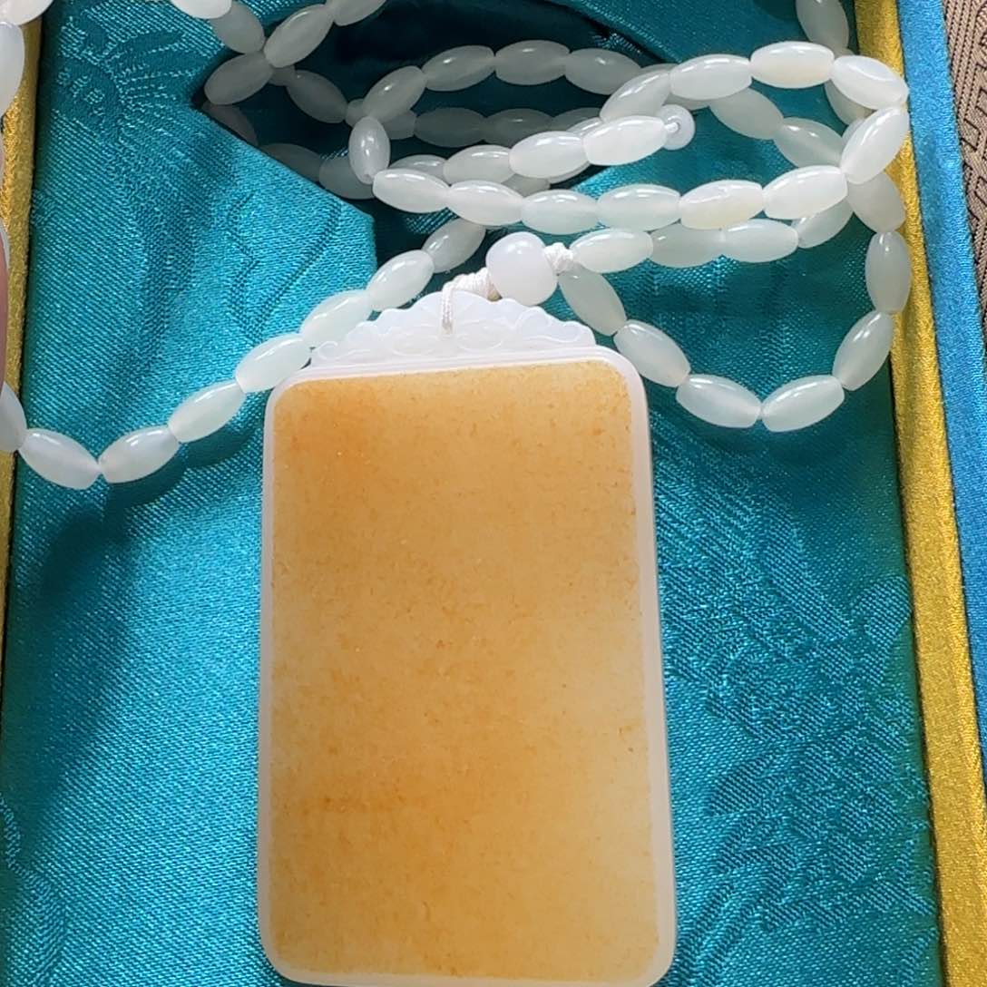 和田玉挂件未镶嵌