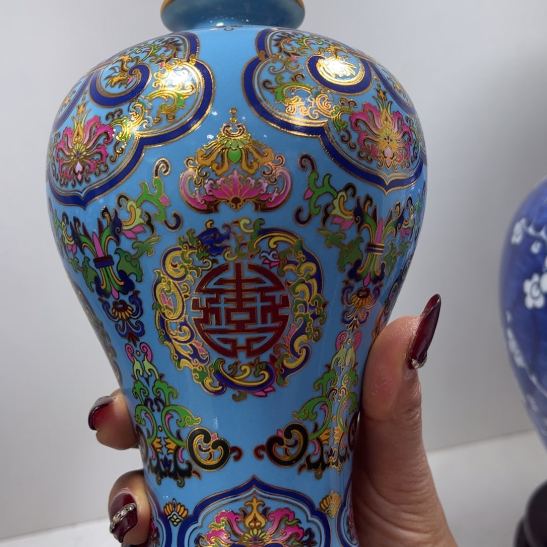 景德镇陶瓷花瓶 摆件