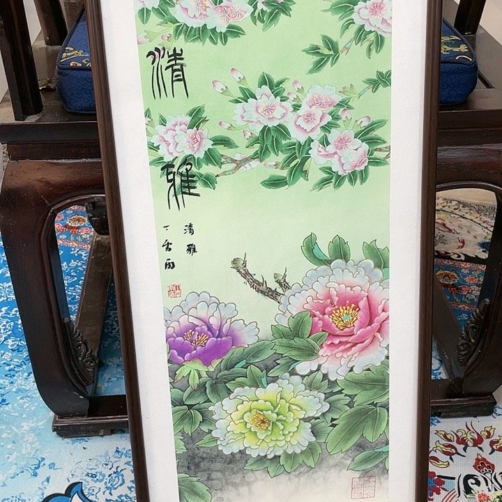 书法书画描金拓染作品6666