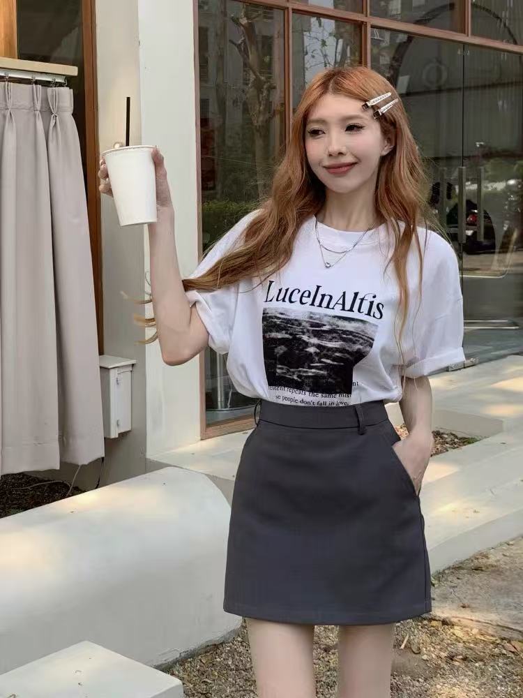 NN3123-时尚女装设计感半身裙气质休闲夏季显瘦