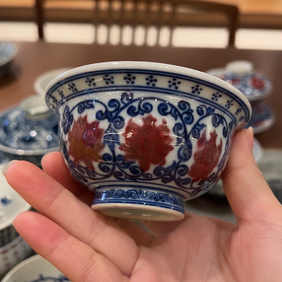 微瑕臻玉古坊釉里红