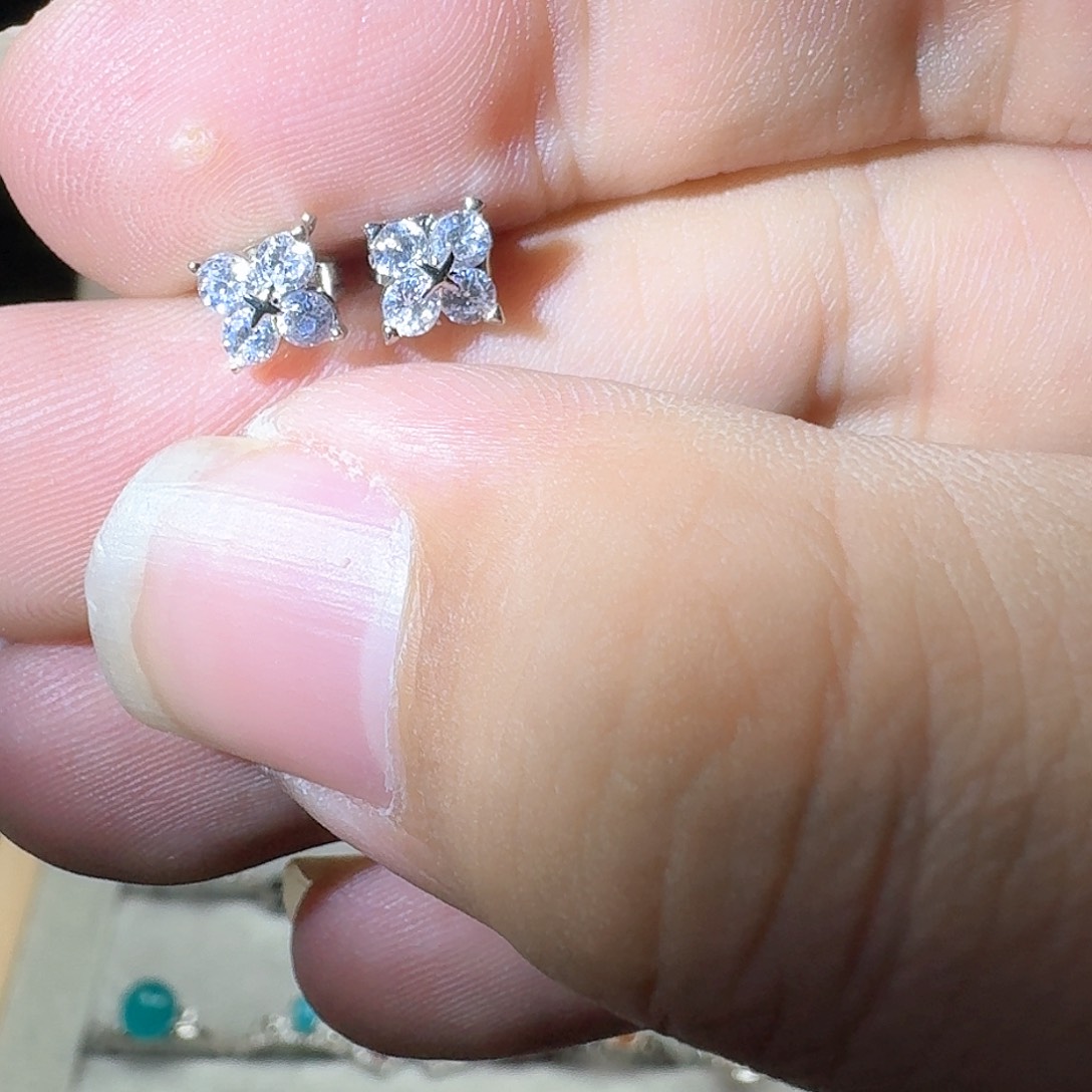 芙蓉石戒指银S925镶嵌