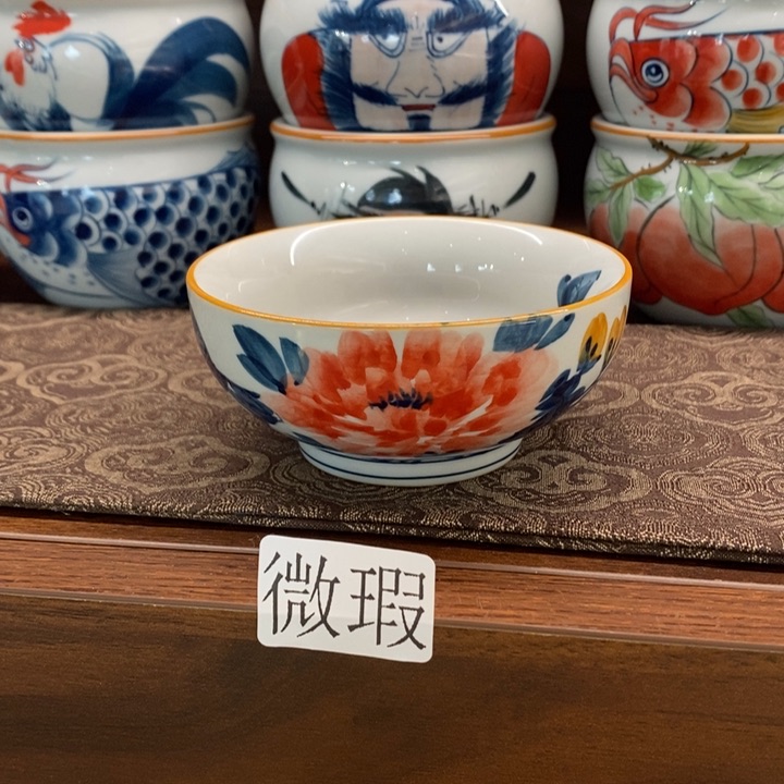釉下老陶泥手工绘制