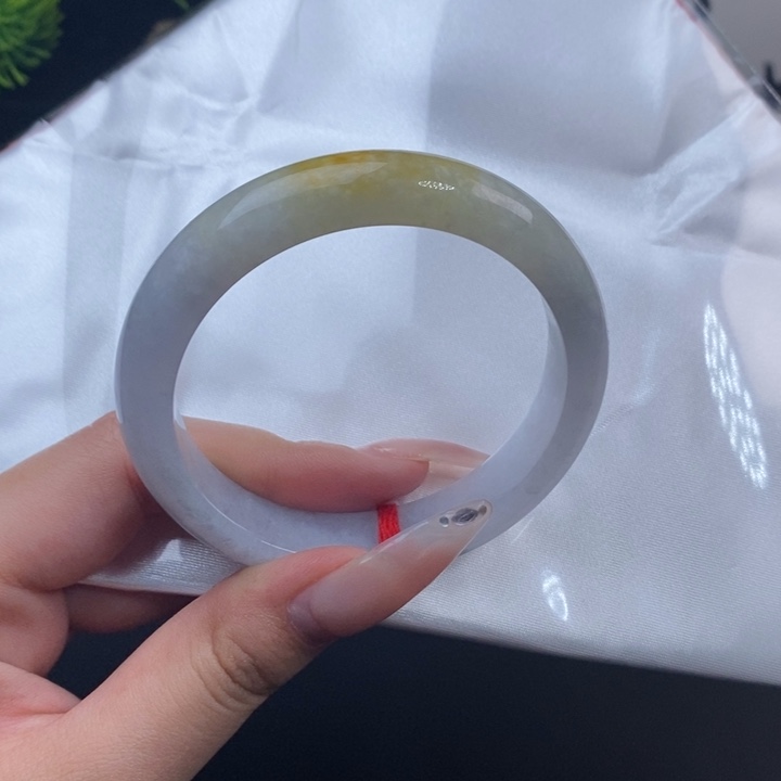 翡翠未镶嵌手镯55