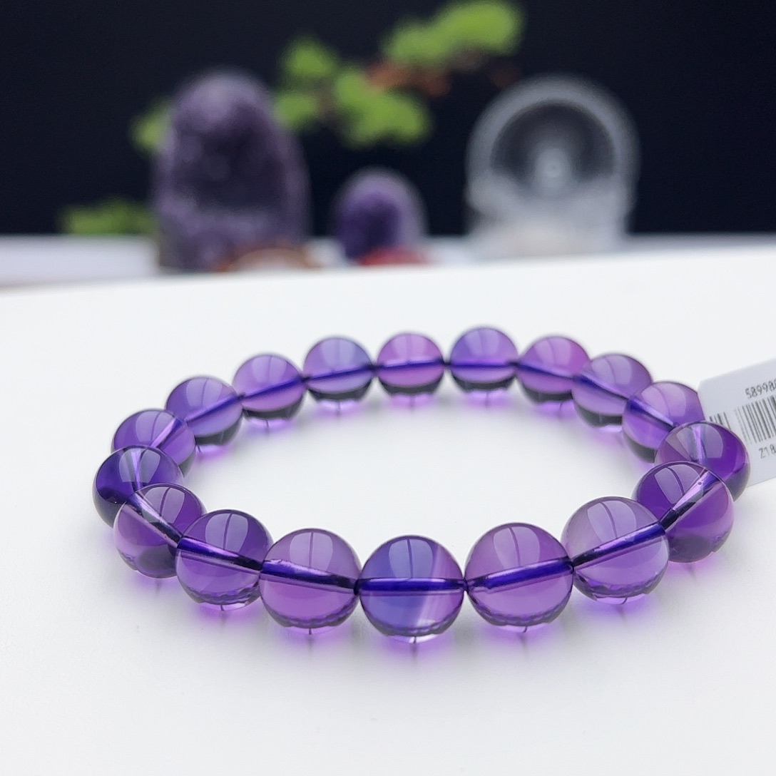 水晶手链未镶嵌紫水晶11.6mm38.77