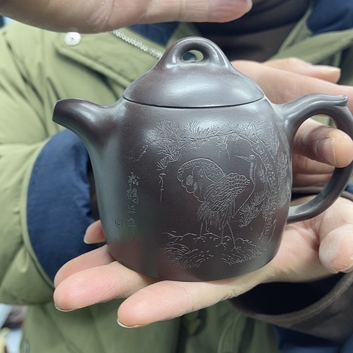 紫砂茶壶宜兴紫砂壶瑕疵