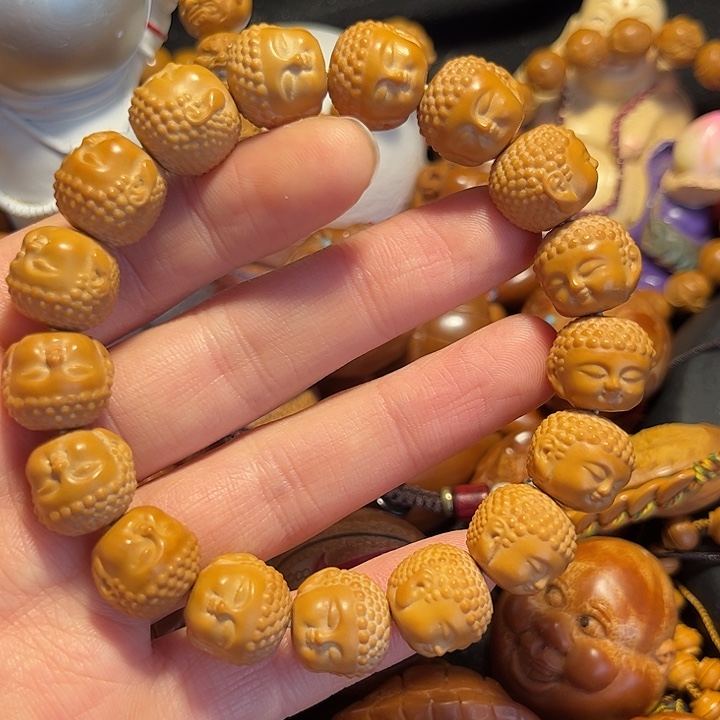 手串/手链橄榄核猴头1.45宝宝佛