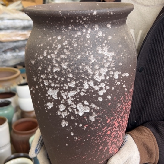 紫砂花盆高36口19/————-