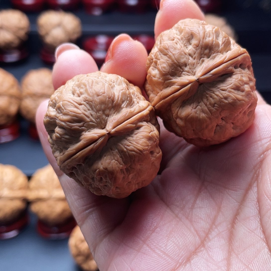 文玩核桃把件平头福利……