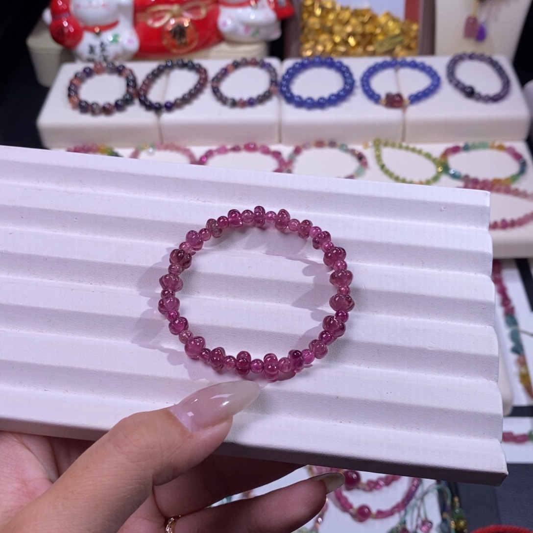 手链未镶嵌紫晶碧玺卢比来南瓜