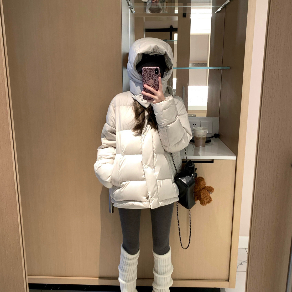 冬季新款五格Wunder羽绒服外套女