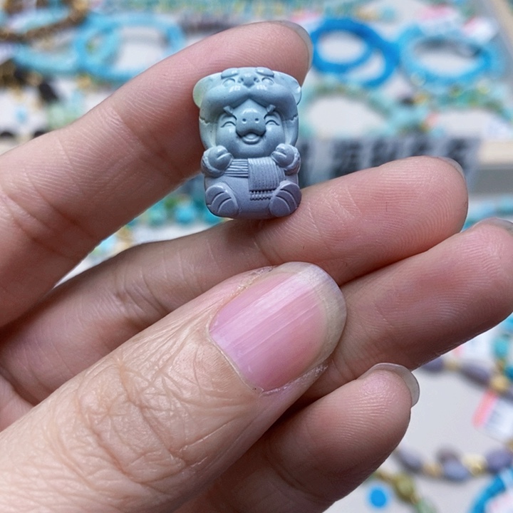 绿松石未镶嵌挂件111