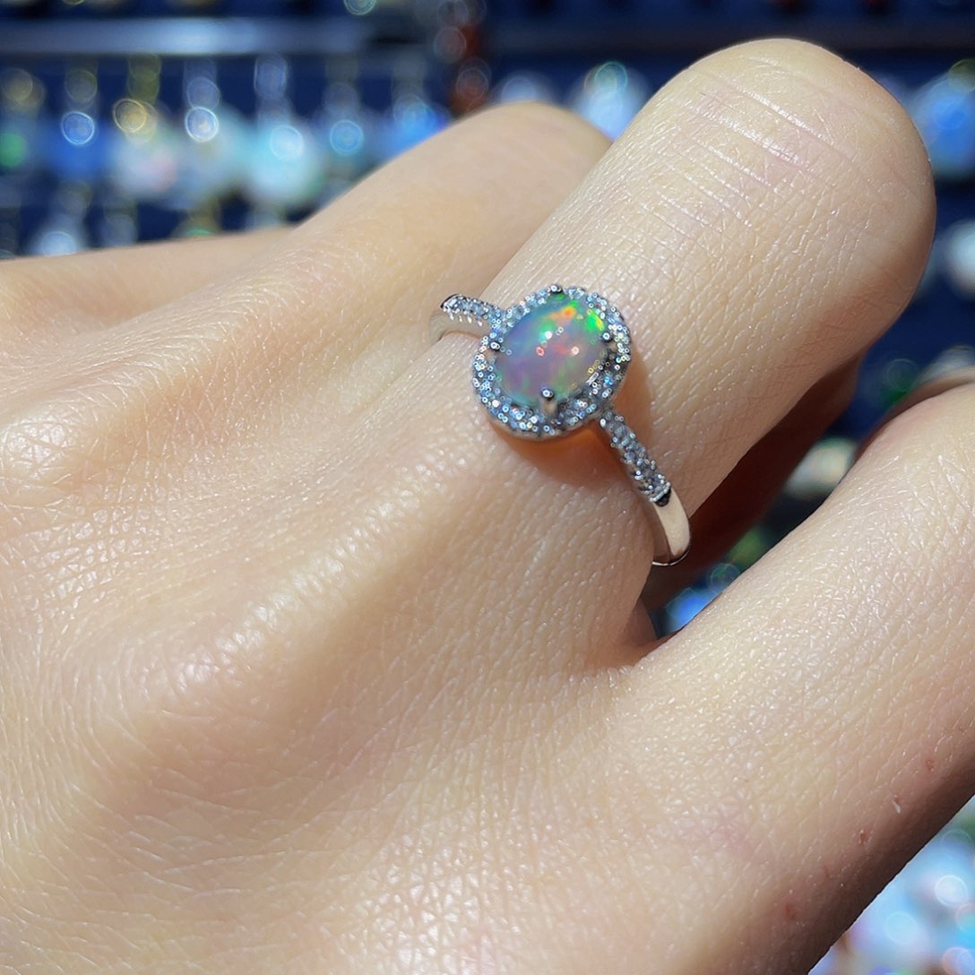 欧泊欧泊戒指未镶嵌