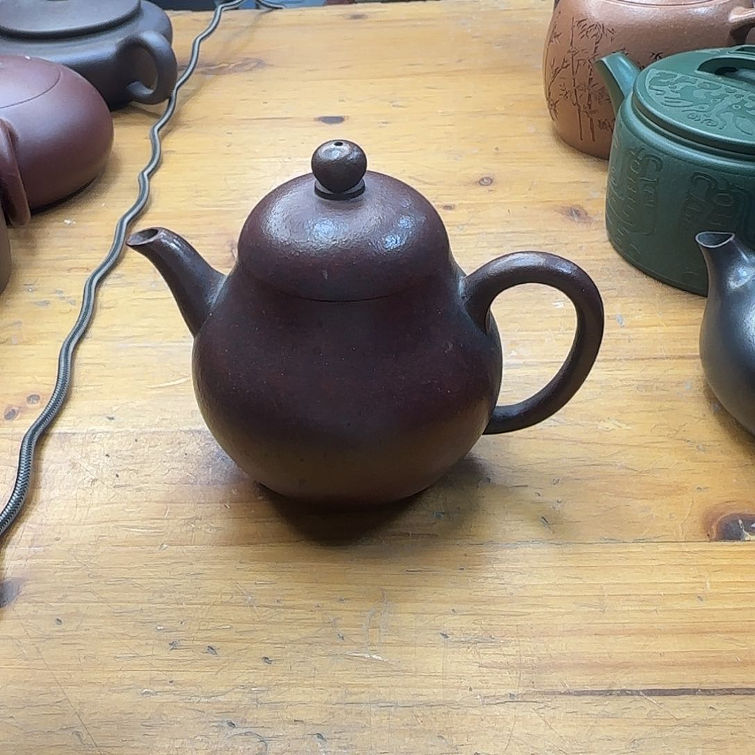 紫砂茶壶民间手艺人全手工制作