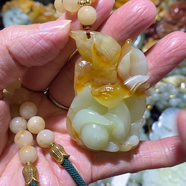 岫玉岫玉吊坠未镶嵌