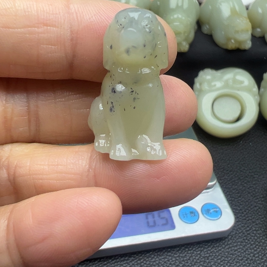 和田玉（糖玉）未镶嵌吊坠(不含链)