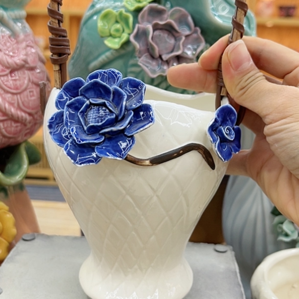 【闪购商品】陶瓷花盆