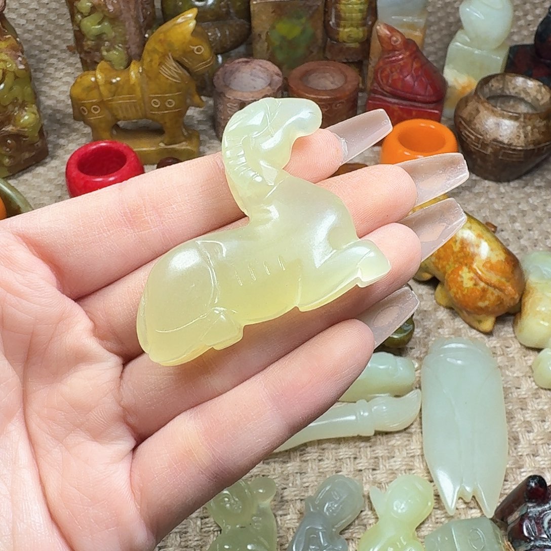 白玉菩提吊坠挂件