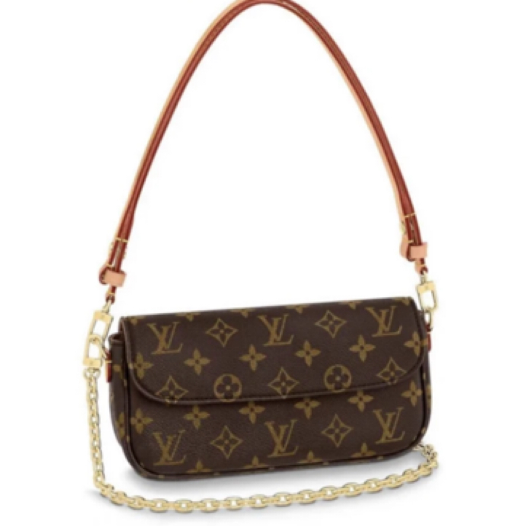 未使用 LouisVuitton/路易威登 闲置新新款ivy链条单肩斜挎腋下包
