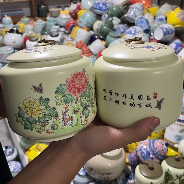 陶瓷罐茶叶罐密封罐