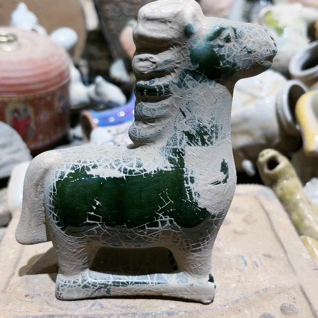 瓦当摆件茶台的一