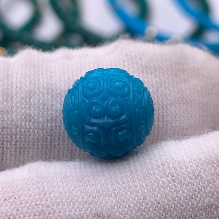 绿松石车挂未镶嵌