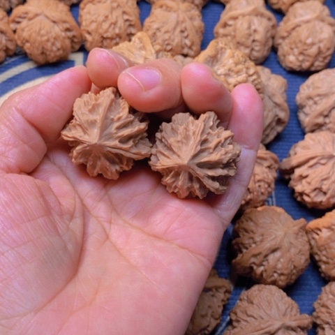 【闪购商品】吊坠文玩核桃脏*包三棱34