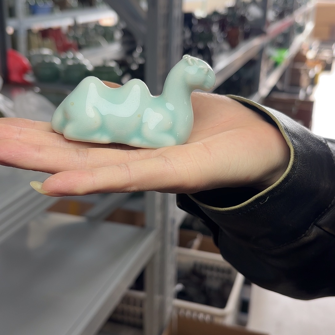 龙泉云间青瓷小米茶器