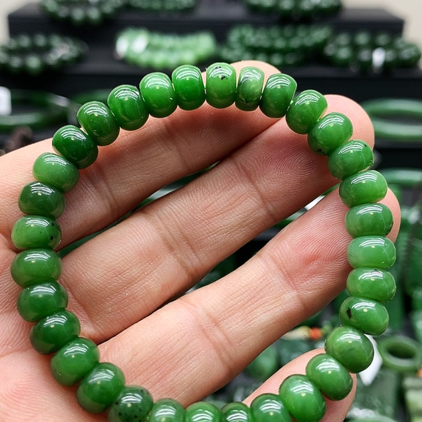 【闪购商品】和田玉（碧玉）手链未镶嵌