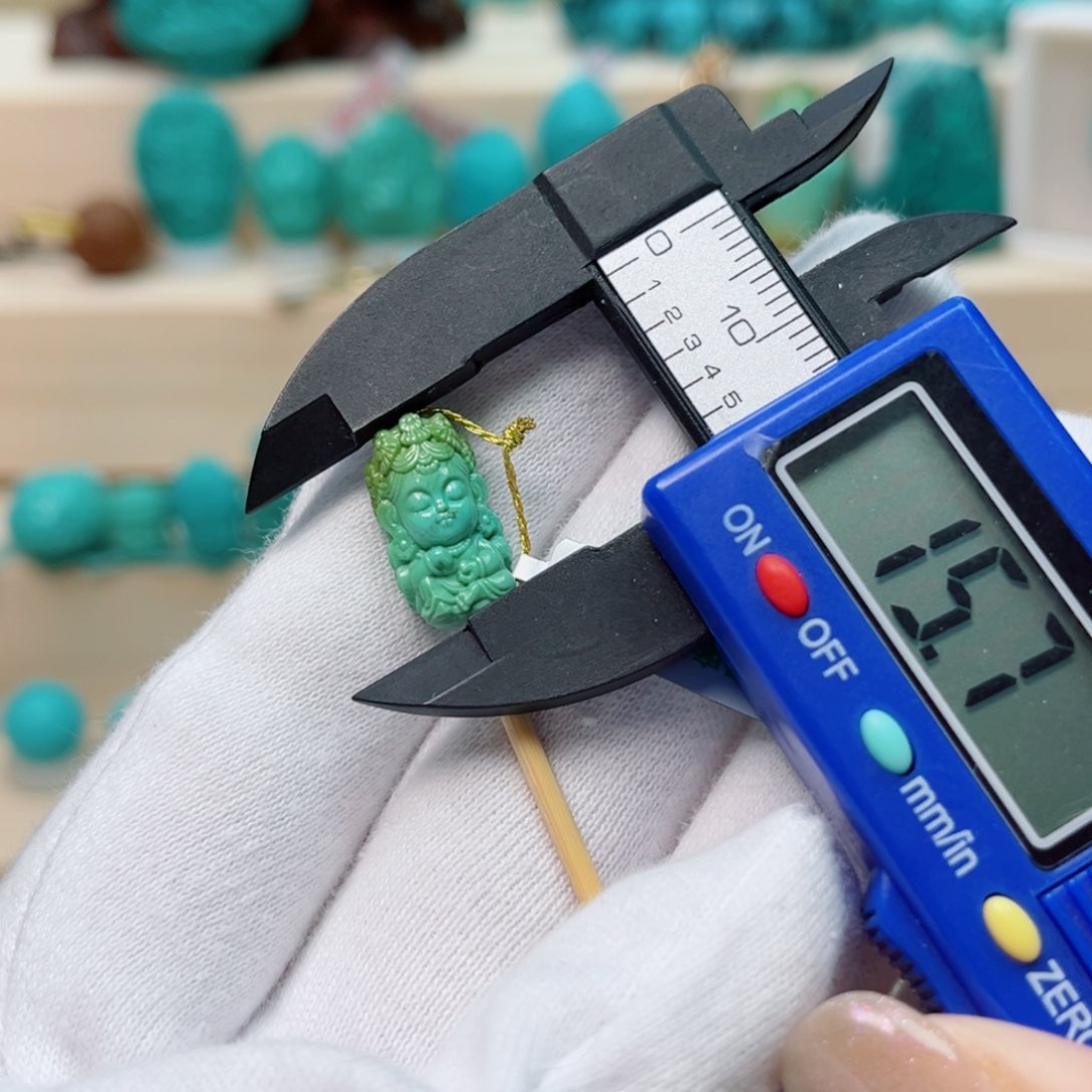 绿松石绿度母未镶嵌