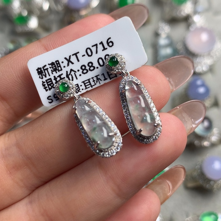 翡翠未镶嵌戒指缅甸天然翡翠a货