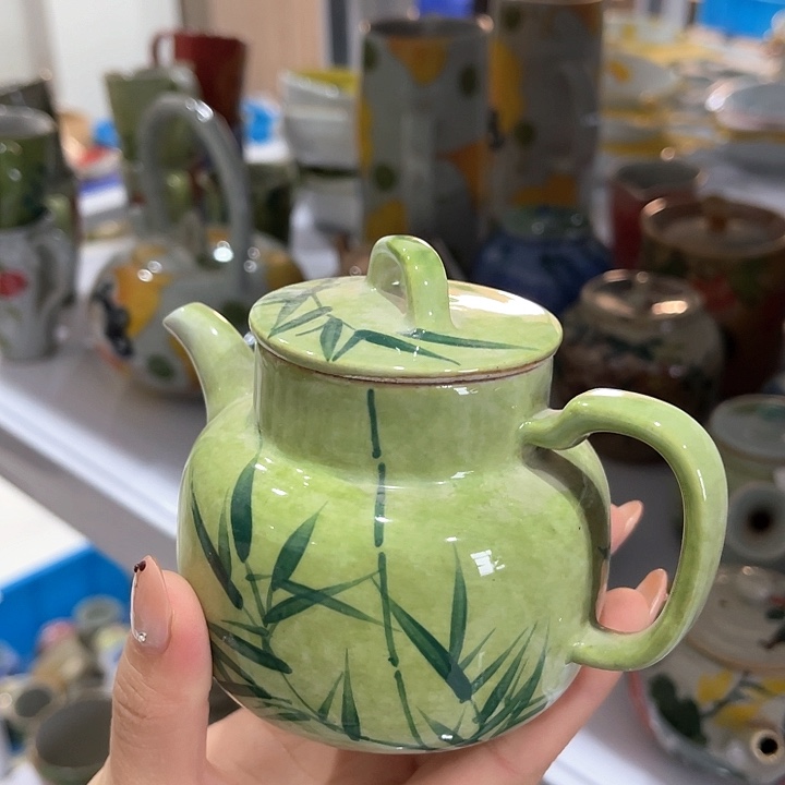 陶景德镇釉下手绘陶瓷 