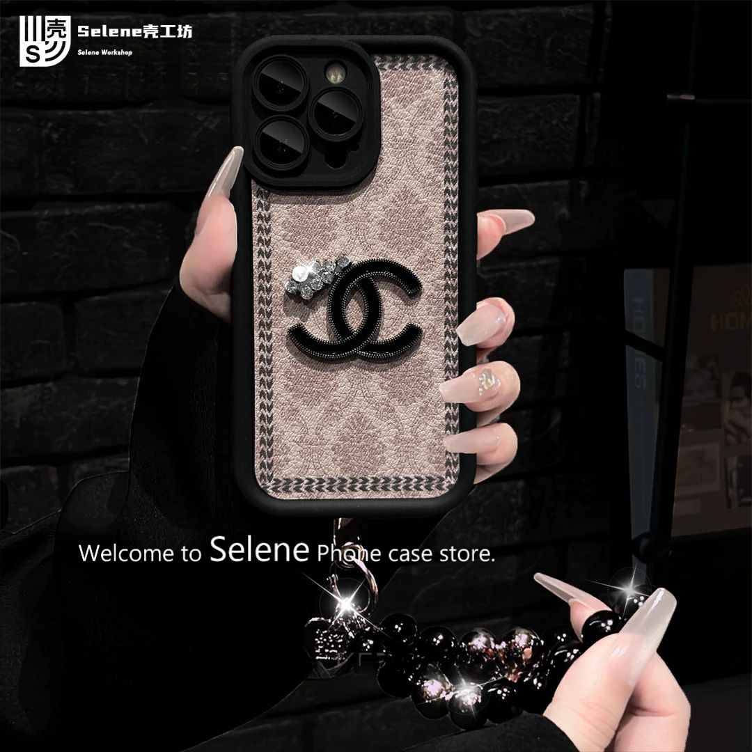 【苹果系列】布艺方格适用苹果17promax/16/15/14/13/12防摔手机壳