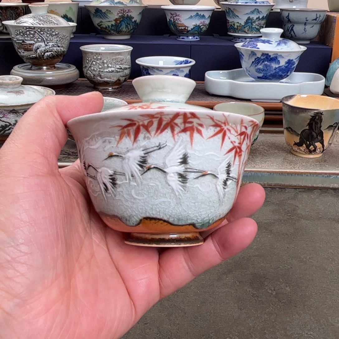 杯子瓷我们观山观水观自在