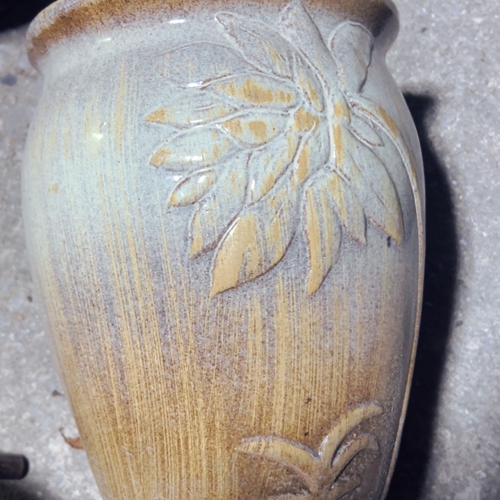 紫砂花盆高约25口约20